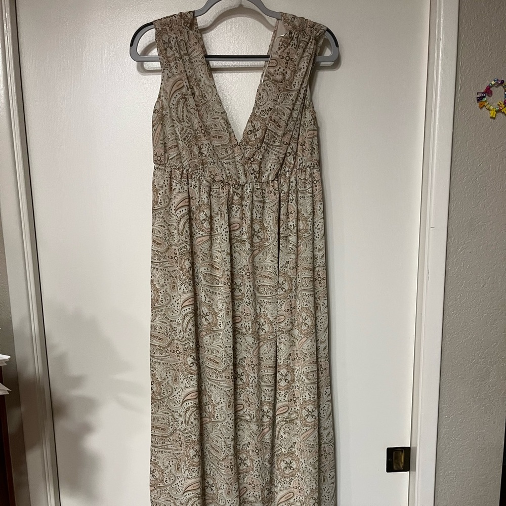 H&M Paisley Boho Maxi Dress